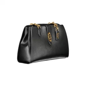 Guess borsa donna a mano nera – dettagli catena e logo oro 5 29708394