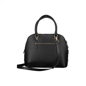 Guess borsa donna a mano e tracolla nera con logo triangolo 5 29771302