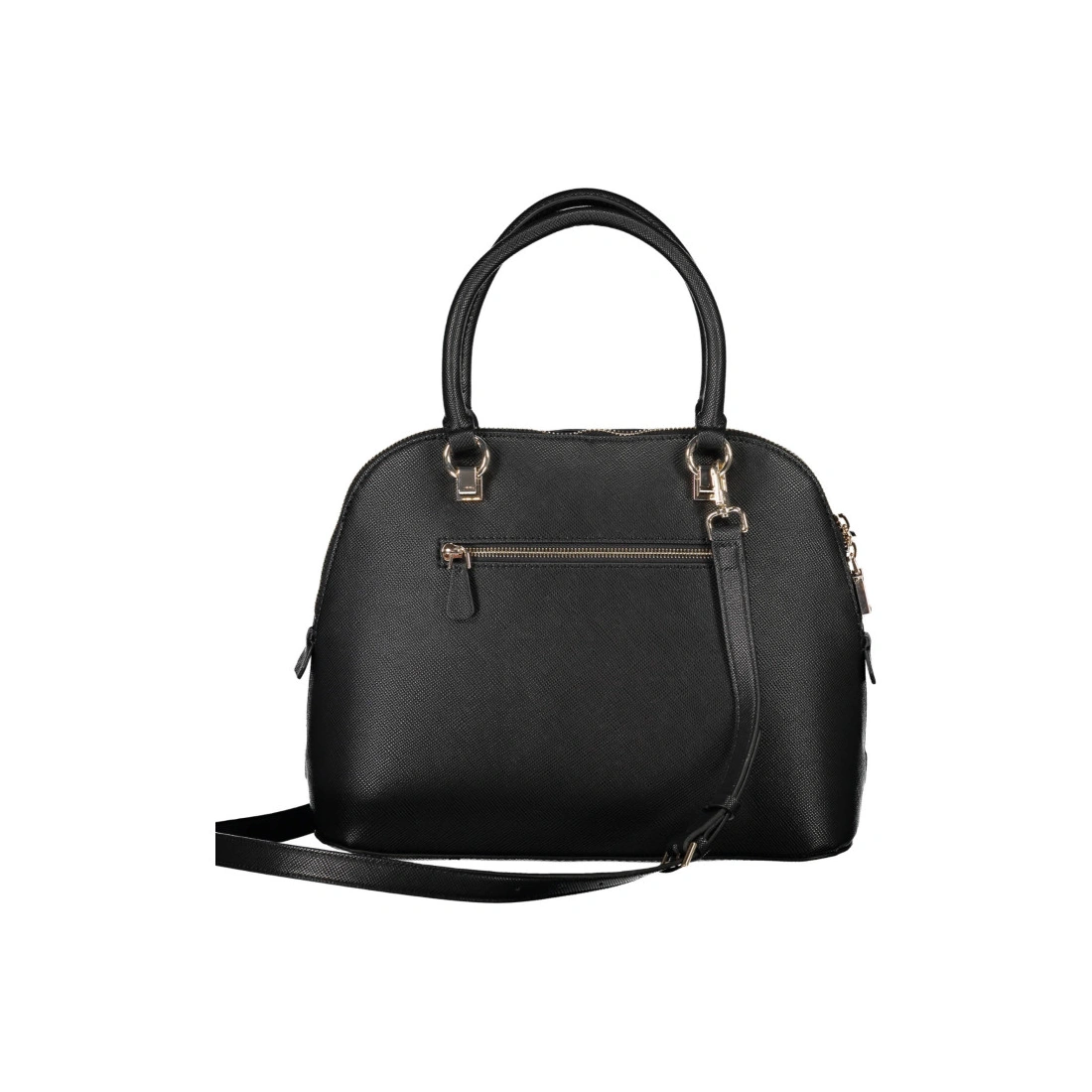Guess borsa donna a mano e tracolla nera con logo triangolo 3 29771302