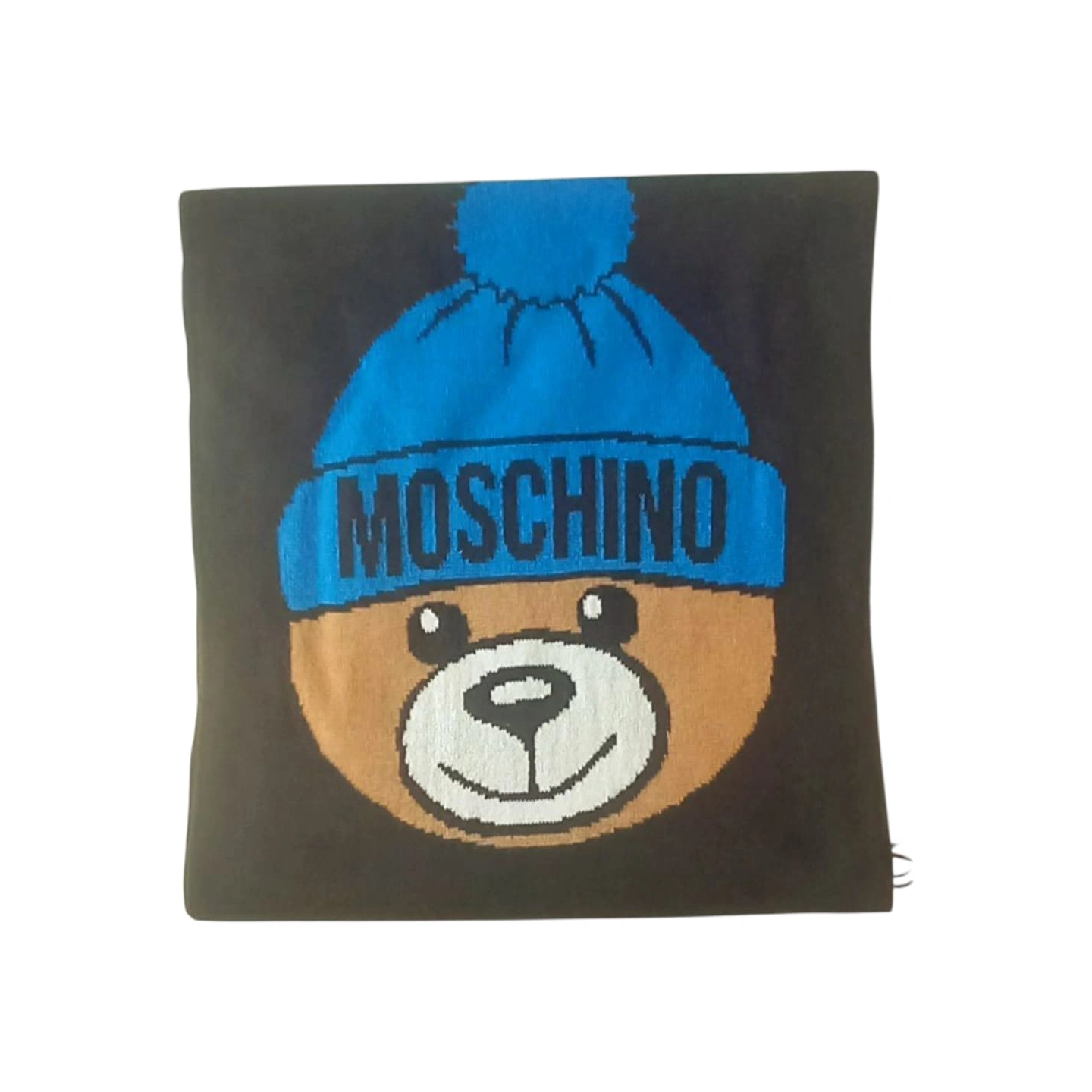 Sciarpa moschino – nera con teddy bear e cappellino blu 1 30376877