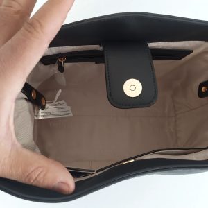 Borsa tote donna twin set nera trapuntata in pelle sintetica – 8 30389887