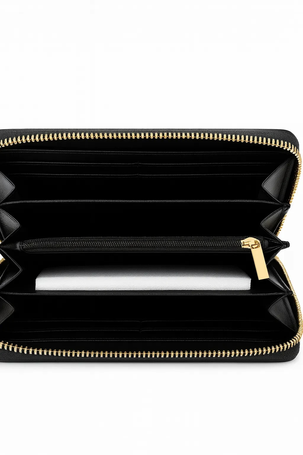 Portafoglio donna l'atelier du sac nero – eleganza e funzionalità zip around 3 30394914