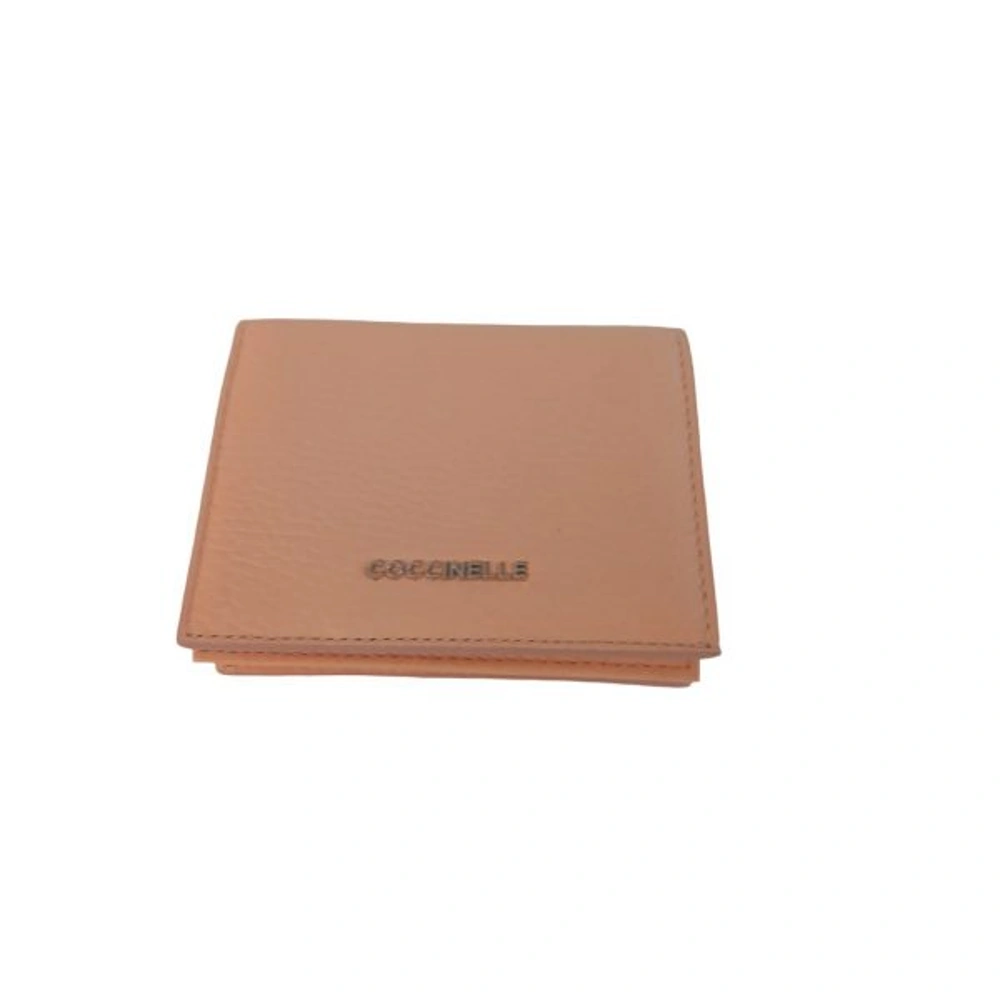 Portafoglio coccinelle in pelle beige – eleganza compatta e pratica 1 30394915