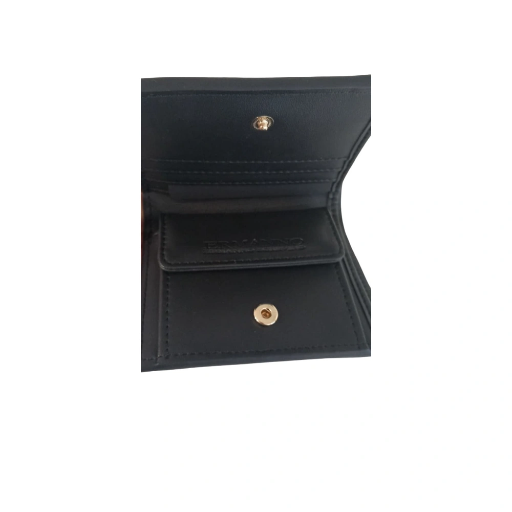 Portafoglio donna ermanno ermanno scervino nero – eleganza compatta e dettagli i 2 30394937