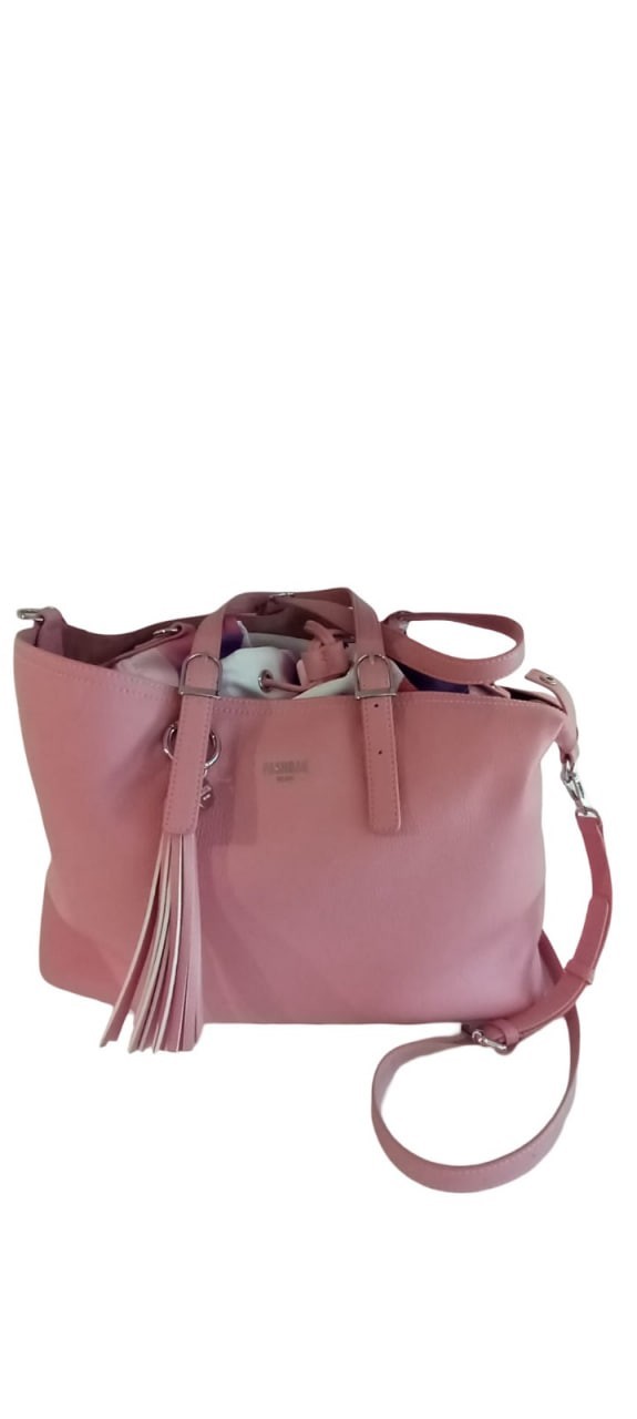 Borsa shopping pashbag by l'atelier du sac – rosa cipria 1 30395104