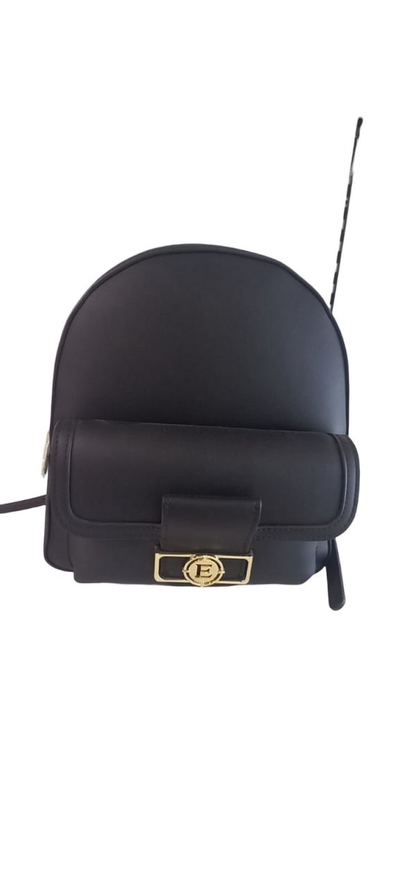 Zaino donna ermanno scervino nero – eleganza compatta 1 30395115