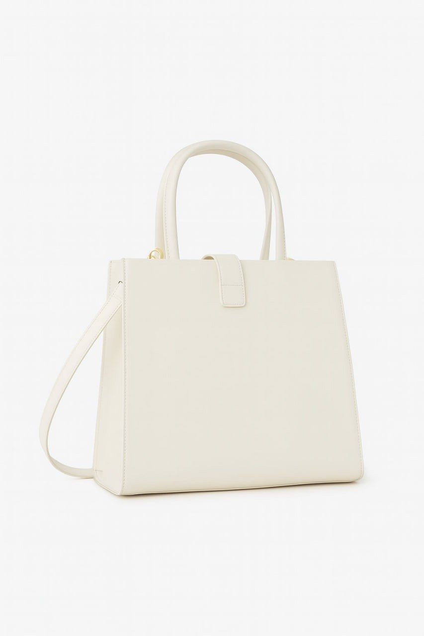 Borsa twinset interni eleganti bianco neve 4 30395200