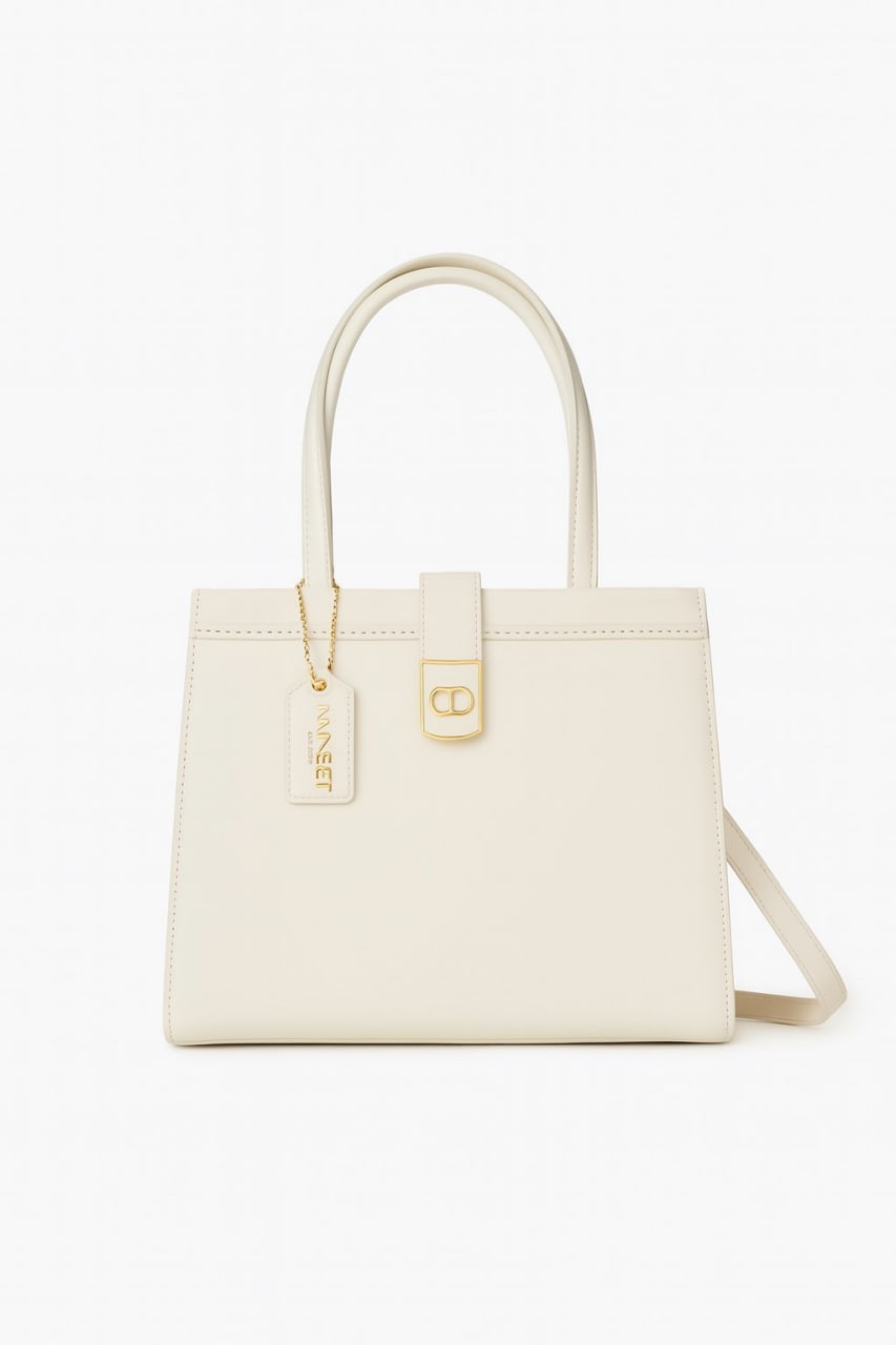 Borsa twinset interni eleganti bianco neve 1 30395202