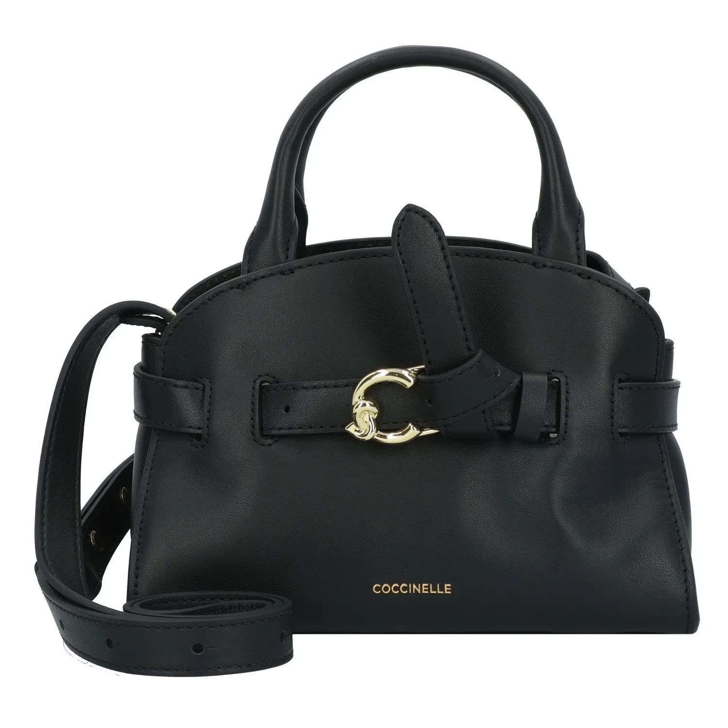 Coccinelle borsa donna mini lea nera in pelle con tracolla – elegante a mano 1 30398917