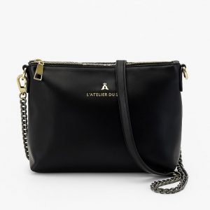 Borsa shopper elegante in ecopelle con borchie e nappina decorativa 6 30399009