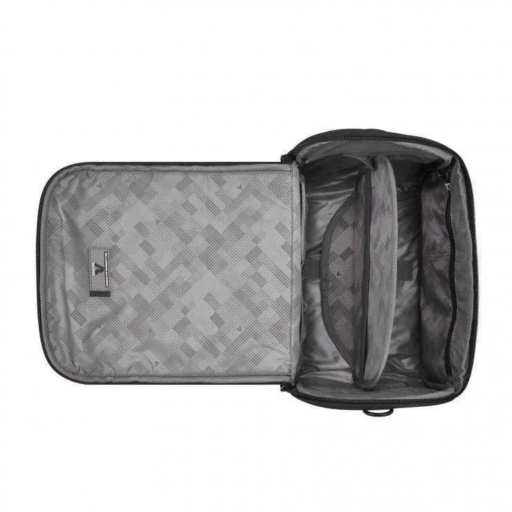 Roncato beauty case rigido nero in tessuto tecnico 3 30491946