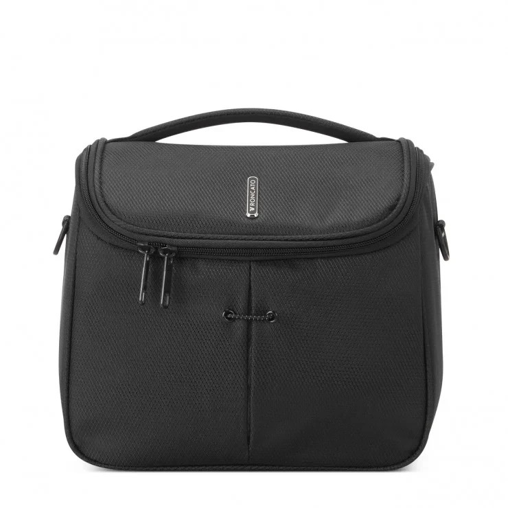 Roncato beauty case rigido nero in tessuto tecnico 4 30491947