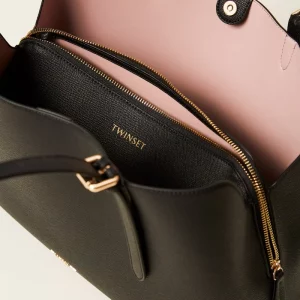Alternative view of Borsa tote Twin Set con fibbie eleganti – Shopper capiente Donna