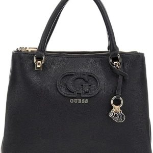 Guess Jeans Borsa Donna Nera BG953606NE – Borsa a Spalla Elegante in Ecopelle
