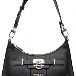 Guess Jeans Borsa Donna Nera BG920618NEBLACK – Borsa a Spalla Elegante in Ecopelle