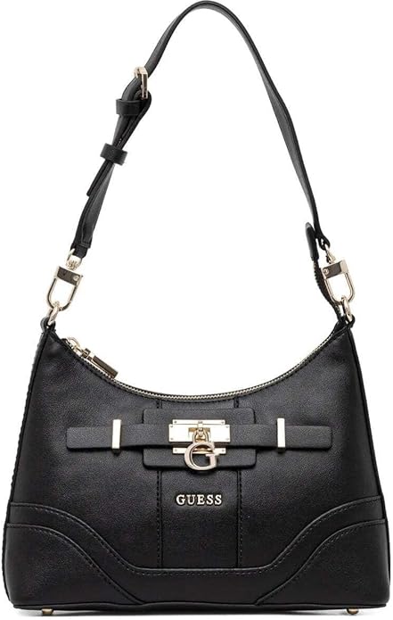 Guess jeans borsa donna nera bg920618neblack – borsa a spalla elegante in ecopelle 1 Guess Jeans Borsa Donna Nera BG920618NEBLACK – Borsa a Spalla Elegante in Ecopelle