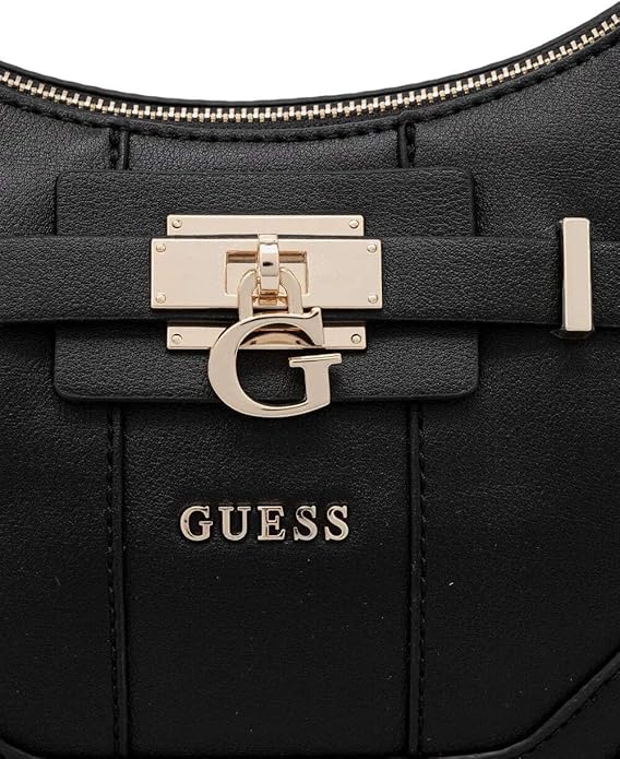 Guess jeans borsa donna nera bg920618neblack – borsa a spalla elegante in ecopelle 2 Guess Jeans Borsa Donna Nera BG920618NEBLACK – Borsa a Spalla Elegante in Ecopelle - immagine 2