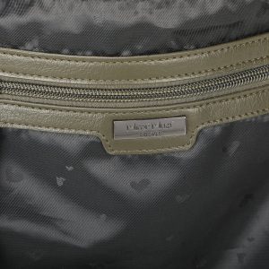 Alternative view of Borsa a spalla grande verde con catena – Elegante e capiente