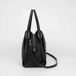 Borsa a spalla donna con doppio manico e cinturino regolabile – elegante in ecopelle 6 M8 J201250 1000 04