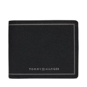 Portafoglio Tommy Hilfiger Th Central Cc And Coin Nero – Compatto ed Elegante