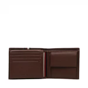 Alternative view of Tommy Hilfiger Portafoglio Uomo Marrone in Pelle Th Prem Lea Cc Flat & Coin AM0AM11270