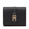 Portafoglio tommy hilfiger th plush small flap wallet – eleganza compatta da donna 7 portafoglio piccolo da Donna tommy hilfiger th plush small flap wallet aw0aw14238 bds