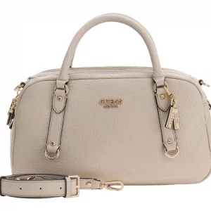 L’eleganza moda con la GUESS Borsetta Marsha Box Satchel Light Taupe