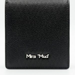 PORTA CARTE IN VERA PELLE MIMI’ MUA’ nero